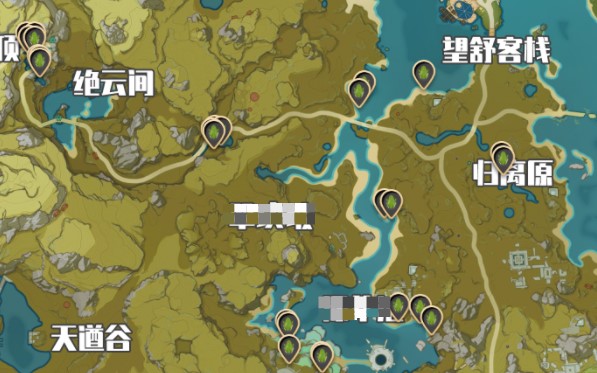 原神青蛙分布图