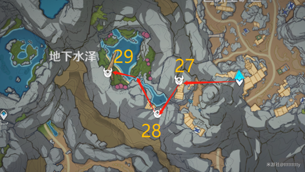 原神层岩巨渊圣遗物狗粮获取路线介绍