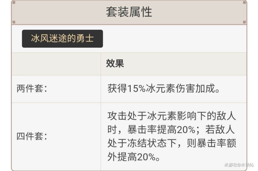 原神2.6神里绫华圣遗物怎么搭配