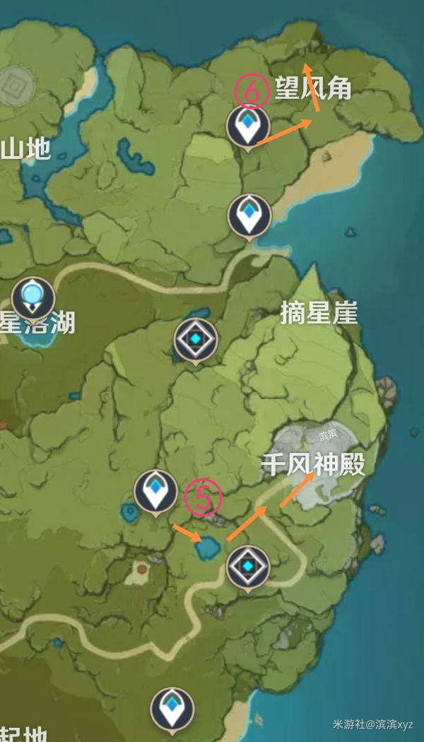 原神雪山锄大地路线介绍