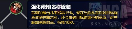 魔兽世界10.0潜行者天赋是什么