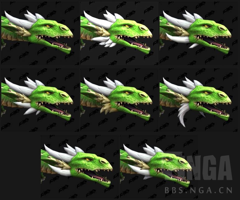 魔兽世界盘曲蜿变幼龙外观展示