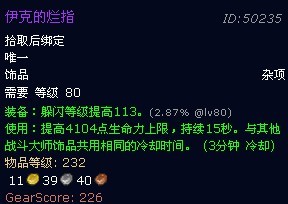 魔兽世界萨隆矿坑掉落列表一览