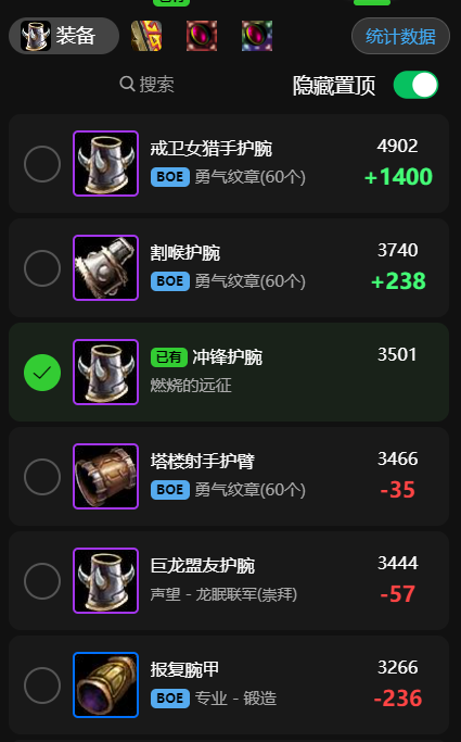 魔兽世界wlk狂暴战p1配装