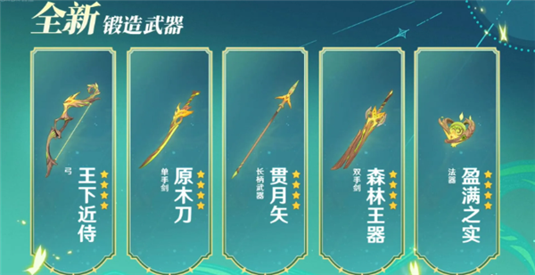 原神须弥锻造武器怎么获得