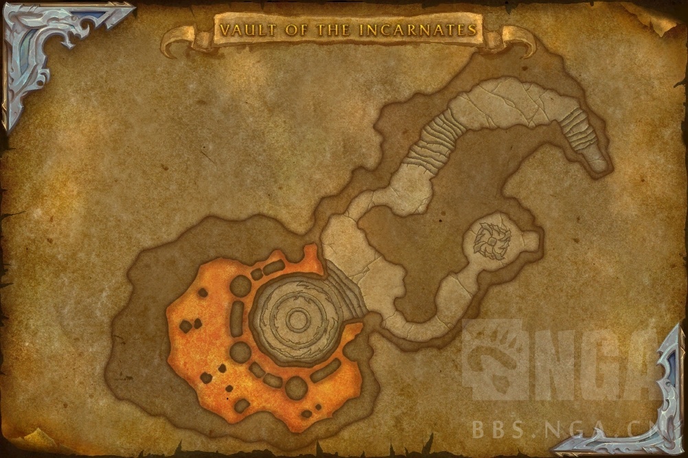 魔兽世界化身巨龙牢窟副本地图一览