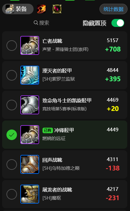 魔兽世界wlk狂暴战团本前装备推荐