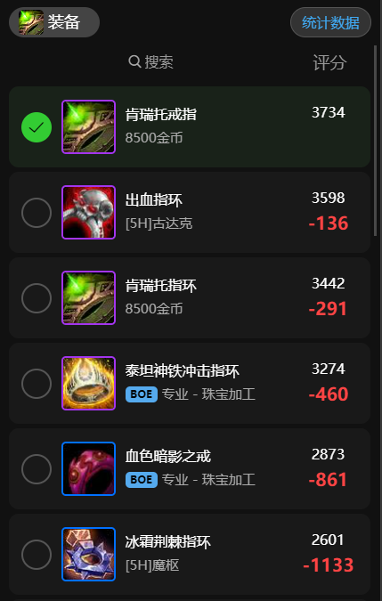 魔兽世界wlk狂暴战团本前装备推荐