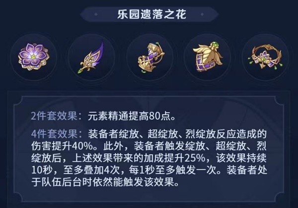 原神3.3花神套角色推荐