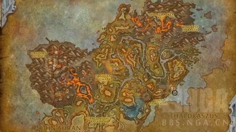魔兽世界全专业大师位置坐标