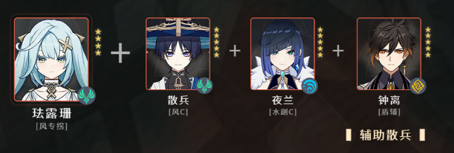 原神珐露珊队伍搭配推荐