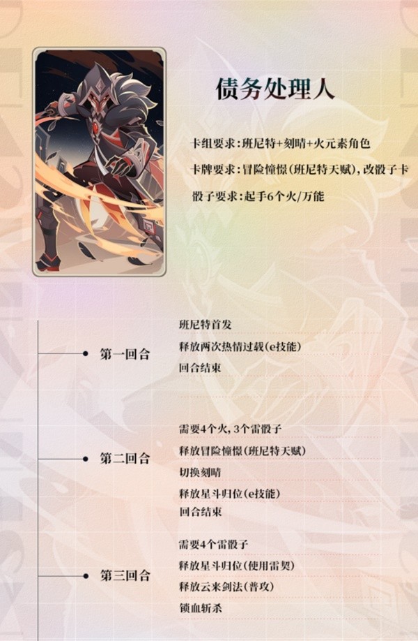 原神七圣召唤酒馆挑战攻略