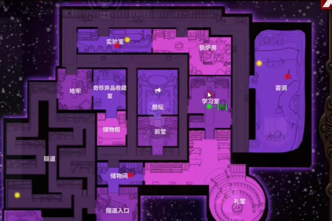 鹅鸭杀地下室狼任务位置一览