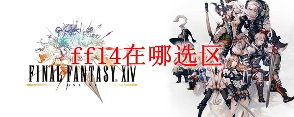 ff14在哪选区