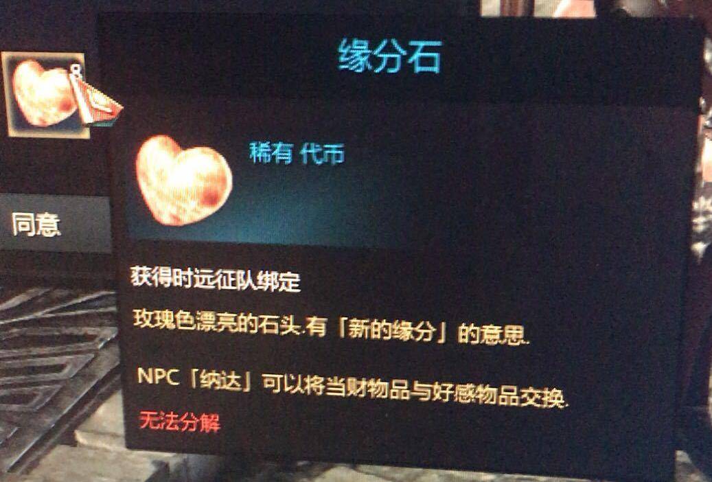 失落的方舟缘分石是什么东西