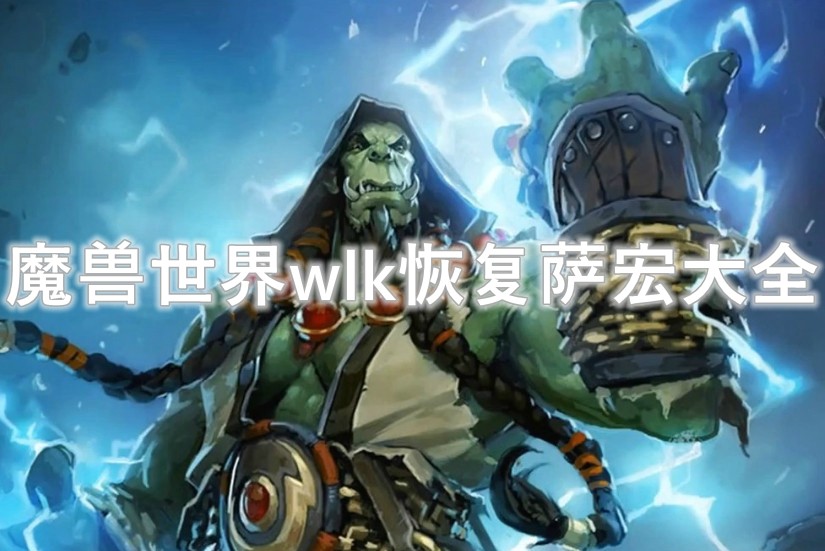 魔兽世界wlk恢复萨宏大全