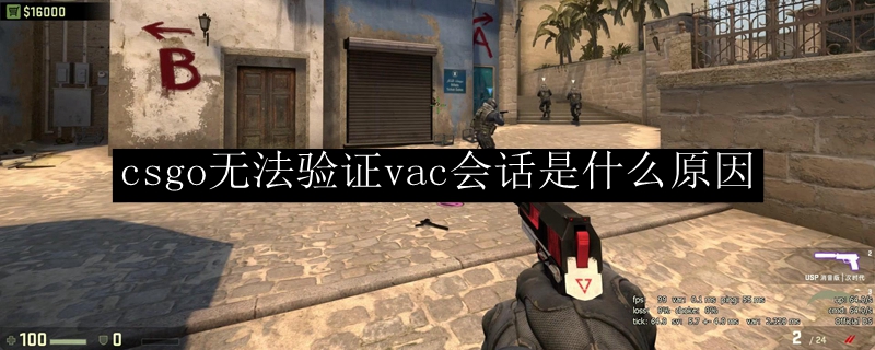 csgo无法验证vac会话是什么原因