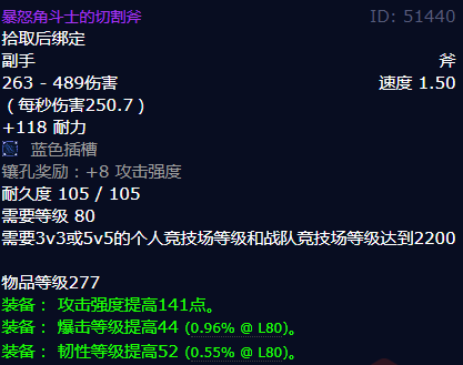 魔兽世界暴怒角斗士的切割斧获得方法