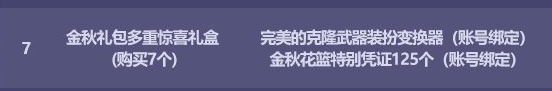 DNF2022国庆套多买多送奖励汇总