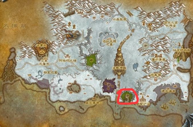 翡翠花园魔兽地图图片