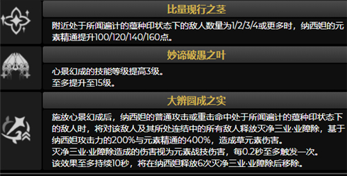 原神草神几命质变