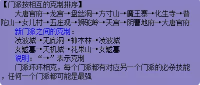 梦幻西游门派克制成就攻略