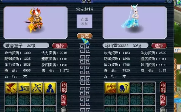 梦幻西游合宠攻略