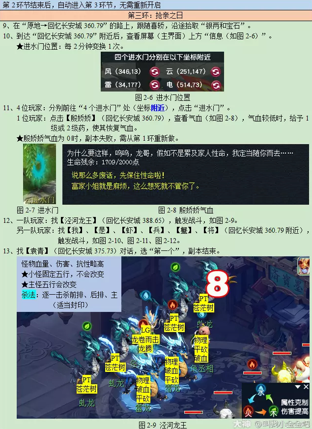 梦幻西游泾河龙王2副本攻略2023