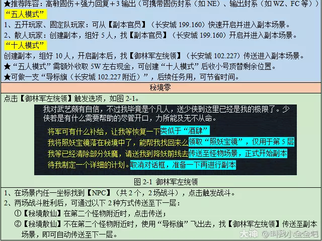 梦幻西游秘境降妖副本攻略2023