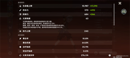 原神班尼特充能效率多少合适