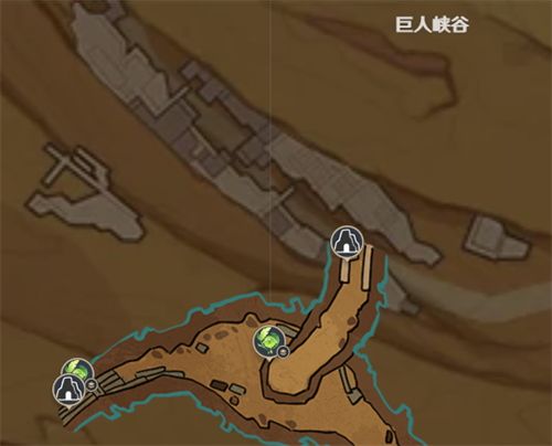 原神巨人峡谷草神瞳在哪
