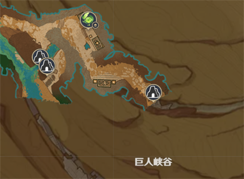 原神巨人峡谷草神瞳在哪