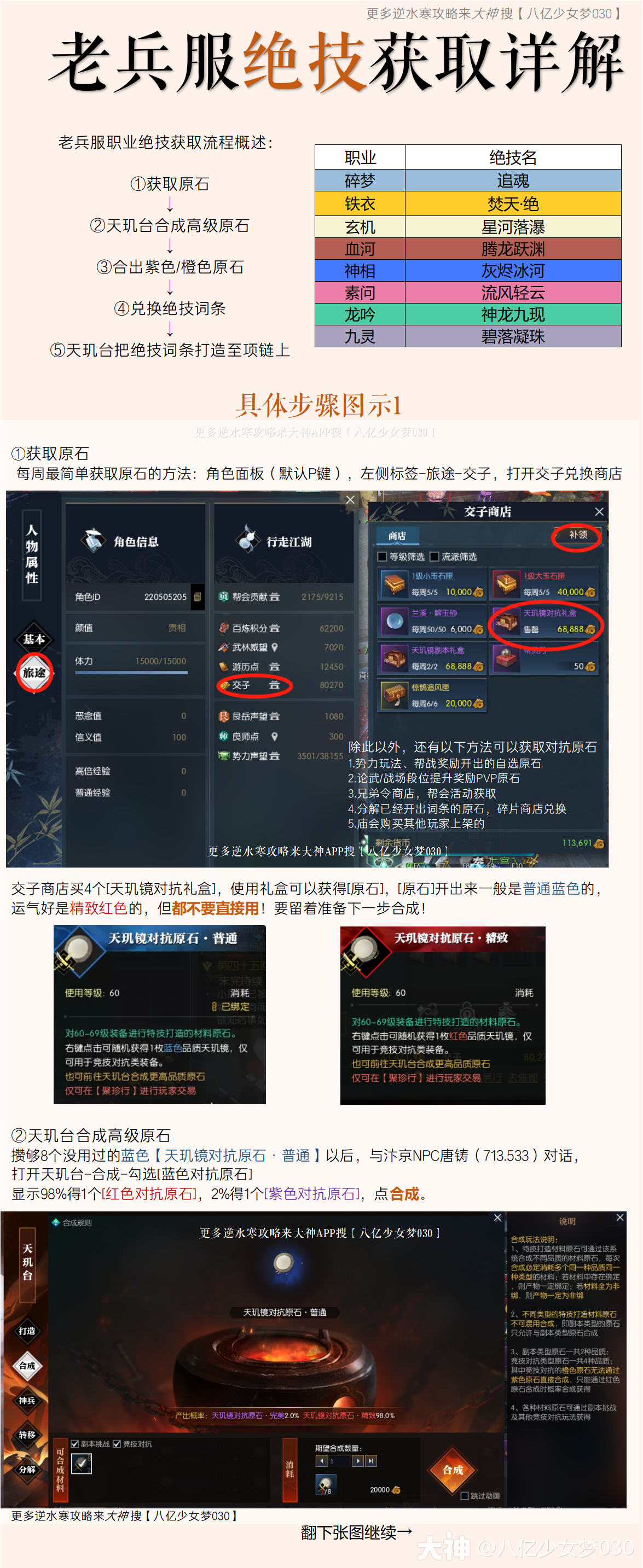 逆水寒老兵服白嫖绝技攻略