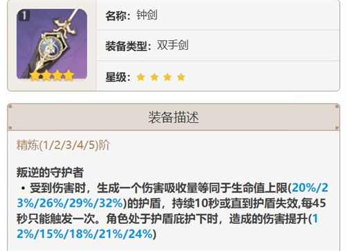 原神迪希雅四星武器推荐