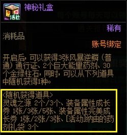 DNF神秘礼盒天天双享活动奖励是什么