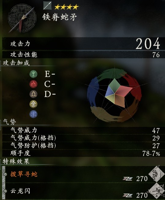 卧龙苍天陨落全武器数值介绍