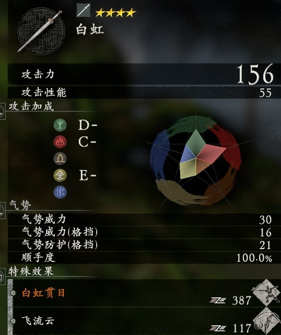 卧龙苍天陨落全武器数值介绍