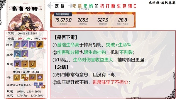 原神迪希雅武器圣遗物搭配推荐