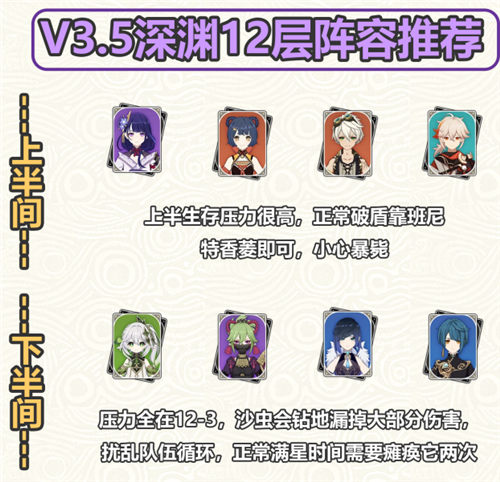 原神3.5深渊满星打法攻略