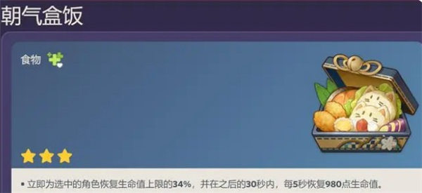 原神朝气盒饭获取方法