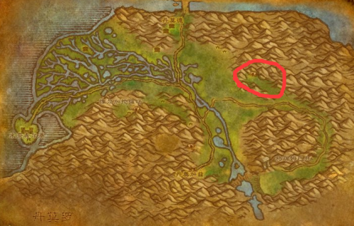 魔兽世界乌龟服湿地迅龙岭在哪
