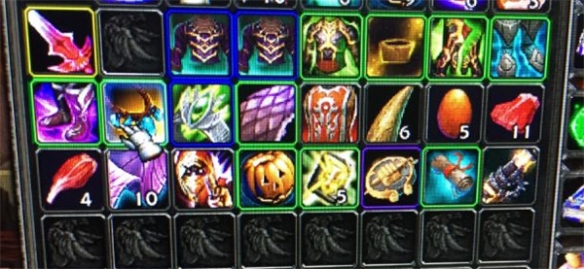 魔兽世界乌龟服背包看不见物品信息怎么办