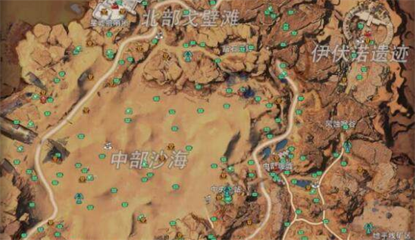 星球重启菱锰矿采集点