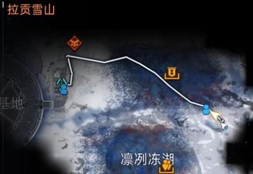 星球重启拉贡雪山隐秘基地怎么进