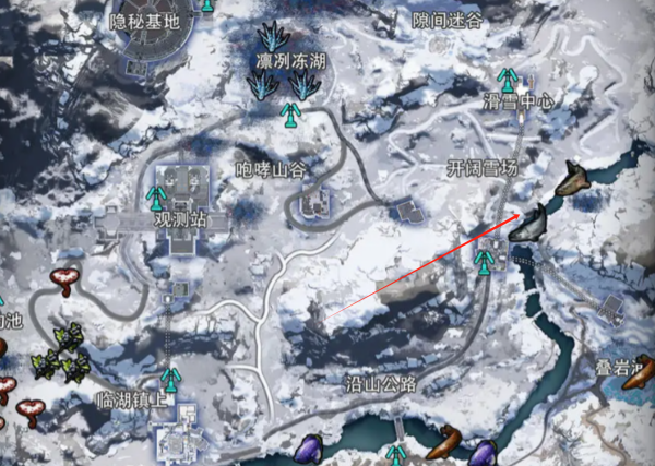 星球重启雪山银肚鲑在哪