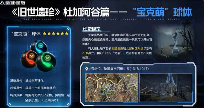 星球重启杜加河谷遗珍全收集攻略