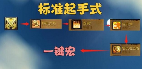 魔兽世界乌龟服防骑a怪一键宏介绍