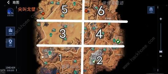 星球重启尖叫戈壁限时训练位置图