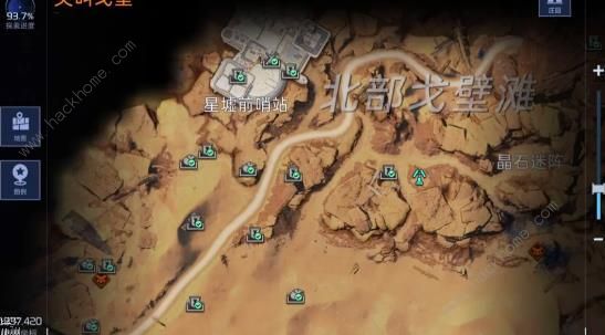 星球重启尖叫戈壁限时训练位置图