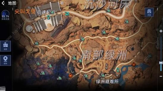 星球重启尖叫戈壁限时训练位置图